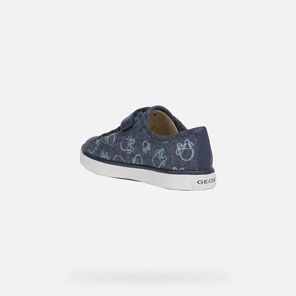 Tenis Geox Menina Azuis Escuro - Ciak - ZEFAN4573